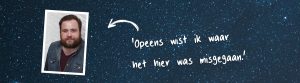 header column erik met de quote opeens wist ik waar het hier was misgegaan