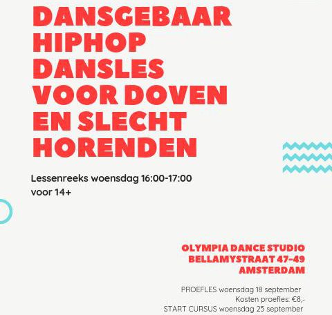 Flyer dansgebaar