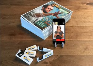 magazine en telefoonhouder cadeau
