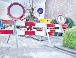 toegankelijkheid wegversperring