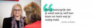doof.nl header Caroline van Daelen