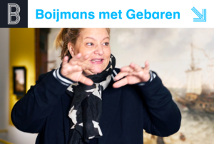 boijmans met gebaren