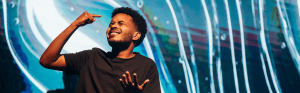 Court muziektolkt op Sencity 2024