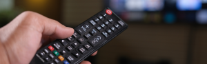 Afstandbediening van televisie