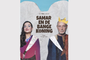 zelfverzekerde vrouw en bangige koning
